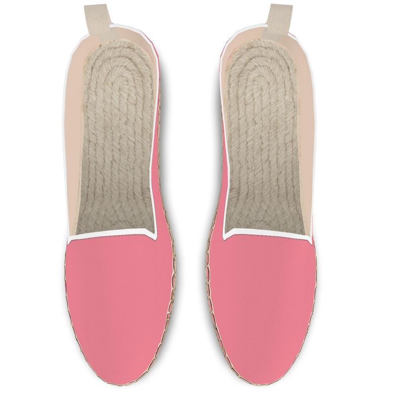 Allure Douce — Rose Poudré - LimitedTimez® Paris — Capsule d’art Loafer Espadrilles Contrado EU 36