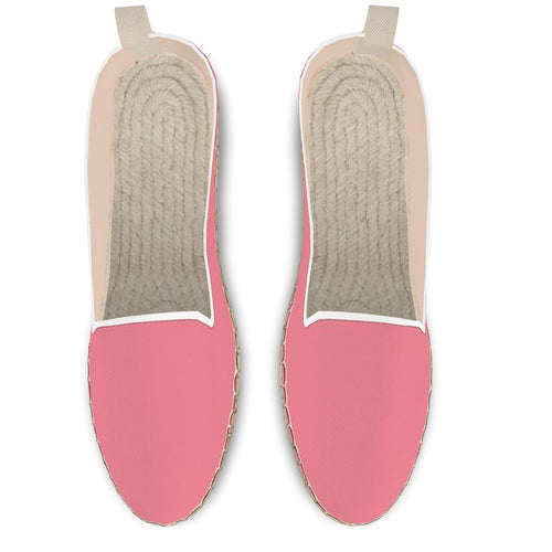 Allure Douce — Rose Poudré - LimitedTimez® Paris — Capsule d’art Loafer Espadrilles Contrado EU 36