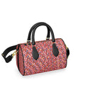 Artful Touch Sac d'Art Cuir Imprimé Rose — LimitedTimez® Paris