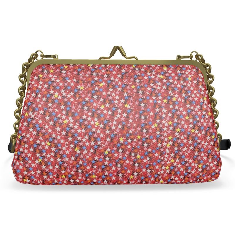 Cadre — Motif Étoilé - LimitedTimez® Paris — Capsule d’art Flat Frame Bag Contrado Petit