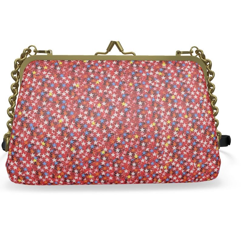Cadre — Motif Étoilé - LimitedTimez® Paris — Capsule d’art Flat Frame Bag Contrado Petit