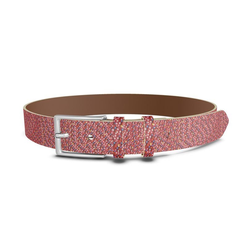 Capsule d’Art — Ceinture Étoilée - LimitedTimez® Paris — Capsule d’art Leather Belt Contrado 73-83cm