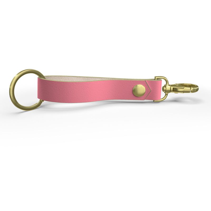 Capsule d’Art — Lien à la Maison - LimitedTimez® Paris — Capsule d’art Strap Keychain Contrado Blanc crème