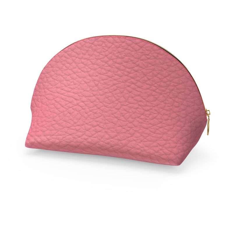 Carapace — Rosé Poudré - LimitedTimez® Paris — Capsule d’art Shell Coin Purse Contrado Moyen