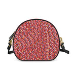 Cercle Complet — Sac Boîte Rosé Poudré - LimitedTimez® Paris — Capsule d’art Round Box Bag Contrado Bandoulière en cuir amovible