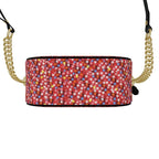 Cercle d’Émotion — Sac Rond d’Art - LimitedTimez® Paris — Capsule d’art Round Box Bag Contrado Bandoulière en cuir amovible