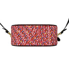 Cercle d’Émotion — Sac Rond d’Art - LimitedTimez® Paris — Capsule d’art Round Box Bag Contrado Bandoulière en cuir amovible