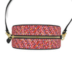 Cercle d’Émotion — Sac Rond d’Art - LimitedTimez® Paris — Capsule d’art Round Box Bag Contrado Bandoulière en cuir amovible