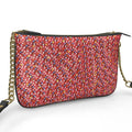 Double Cœur — Guidé par l’Art - LimitedTimez® Paris — Capsule d’art Pochette Double Zip Bag Contrado Bandoulière en cuir amovible