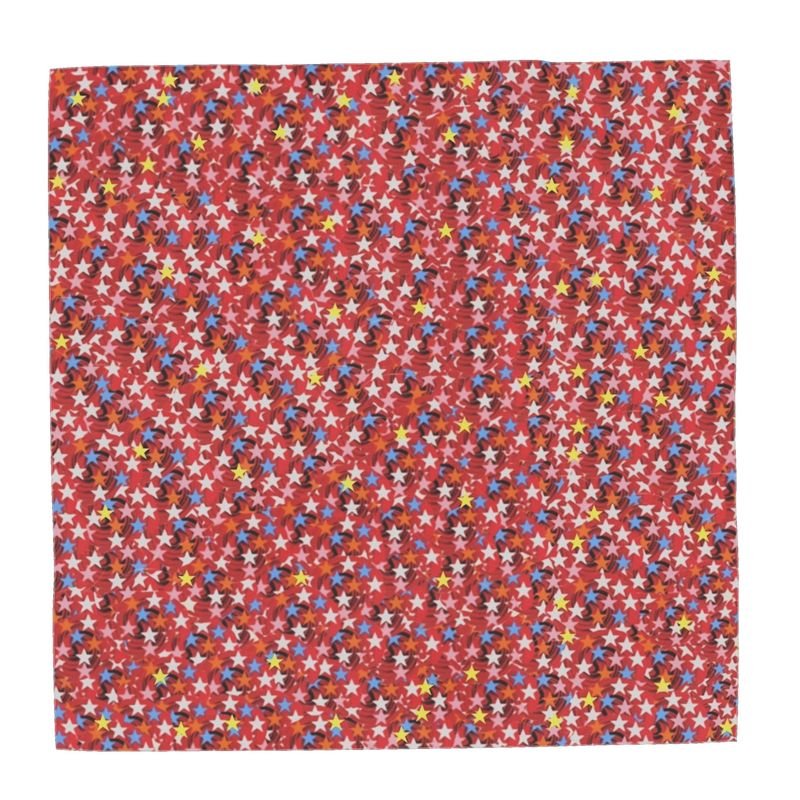 Écharpe d’Art — Temps Suspendu - LimitedTimez® Paris — Capsule d’art Scarf Wrap or Shawl Contrado 90x90cm