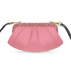 Étoilé Rosé Poudré — par LIMITEDTIMEZ® - LimitedTimez® Paris — Capsule d’art Pleated Soft Frame Bag Contrado