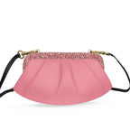 Étoilé Rosé Poudré — par LIMITEDTIMEZ® - LimitedTimez® Paris — Capsule d’art Pleated Soft Frame Bag Contrado