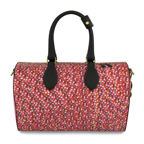 Étude Cylindre — Motif Étoilé × Maison - LimitedTimez® Paris — Capsule d’art Duffle bag Contrado Petit sac (20x37x21cm)