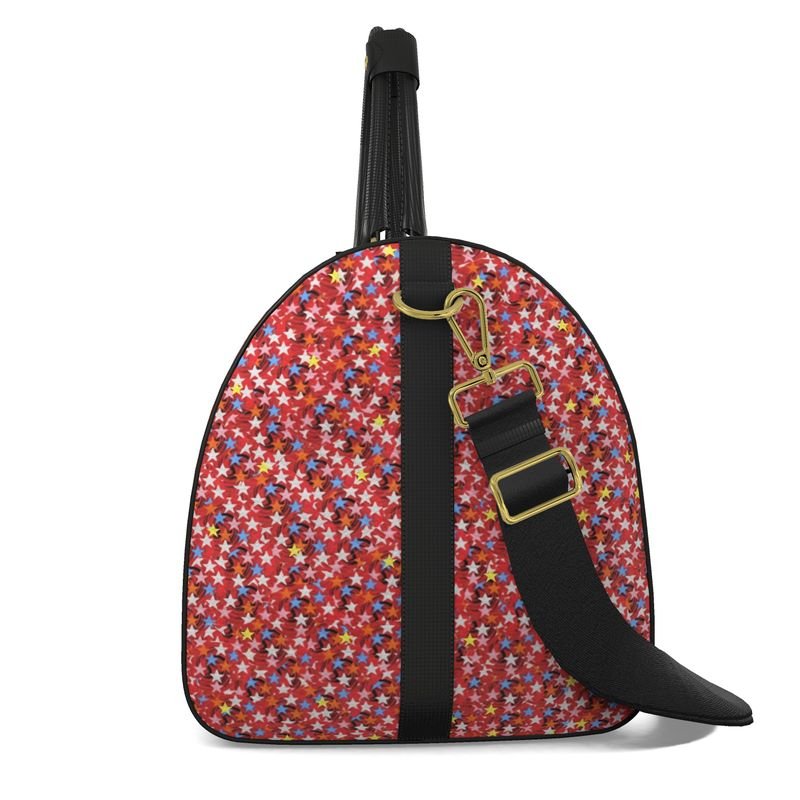 Glamour Sac Duffle Cuir Nappa Texturé — LimitedTimez® Paris