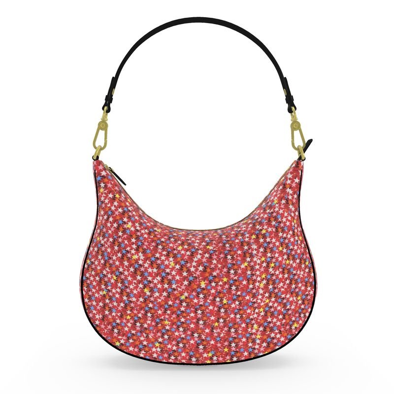 La Pause — Sac d’Art Éclat & Mystère - LimitedTimez® Paris — Capsule d’art Curve Hobo Bag Contrado
