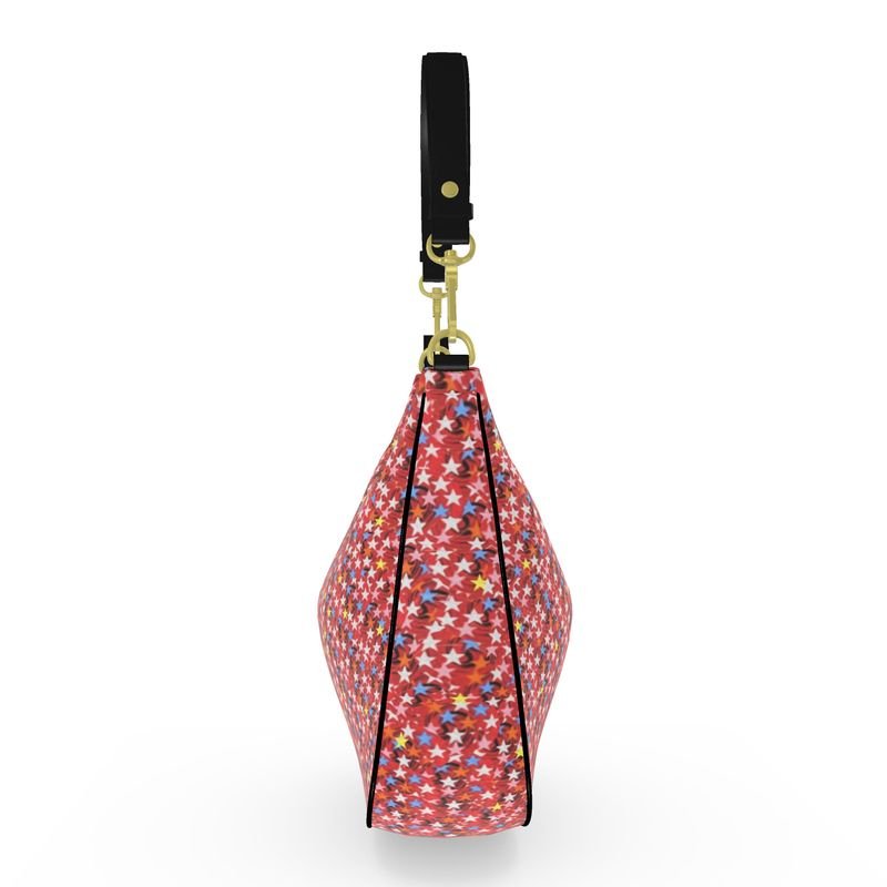 La Pause — Sac d’Art Éclat & Mystère - LimitedTimez® Paris — Capsule d’art Curve Hobo Bag Contrado