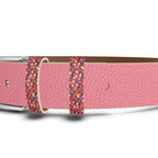 Ligne Vénus — Rosé Poudré - LimitedTimez® Paris — Capsule d’art Leather Belt Contrado 76-86cm