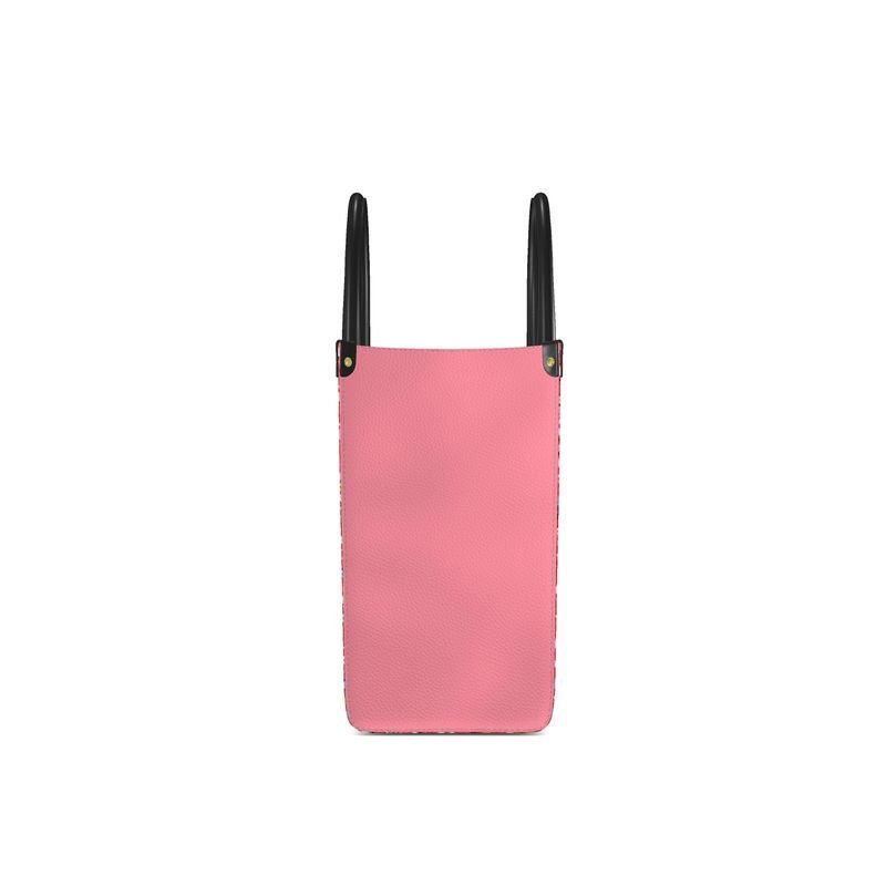 Portée Rosée — Cabas en Mouvement - LimitedTimez® Paris — Capsule d’art Leather Shopper Bag Contrado Small
