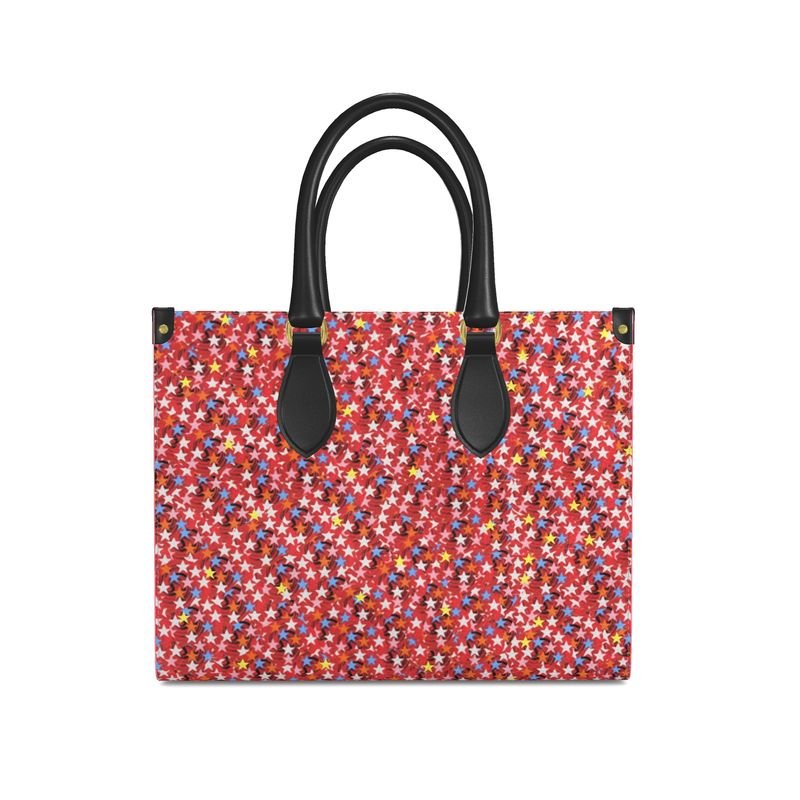 Portée Rosée — Cabas en Mouvement - LimitedTimez® Paris — Capsule d’art Leather Shopper Bag Contrado Small