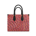 Portée Rosée — Cabas en Mouvement - LimitedTimez® Paris — Capsule d’art Leather Shopper Bag Contrado Small