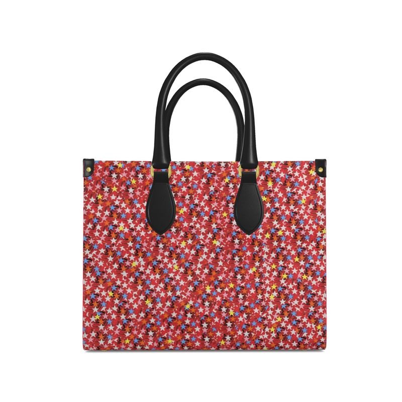 Portée Rosée — Cabas en Mouvement - LimitedTimez® Paris — Capsule d’art Leather Shopper Bag Contrado Small
