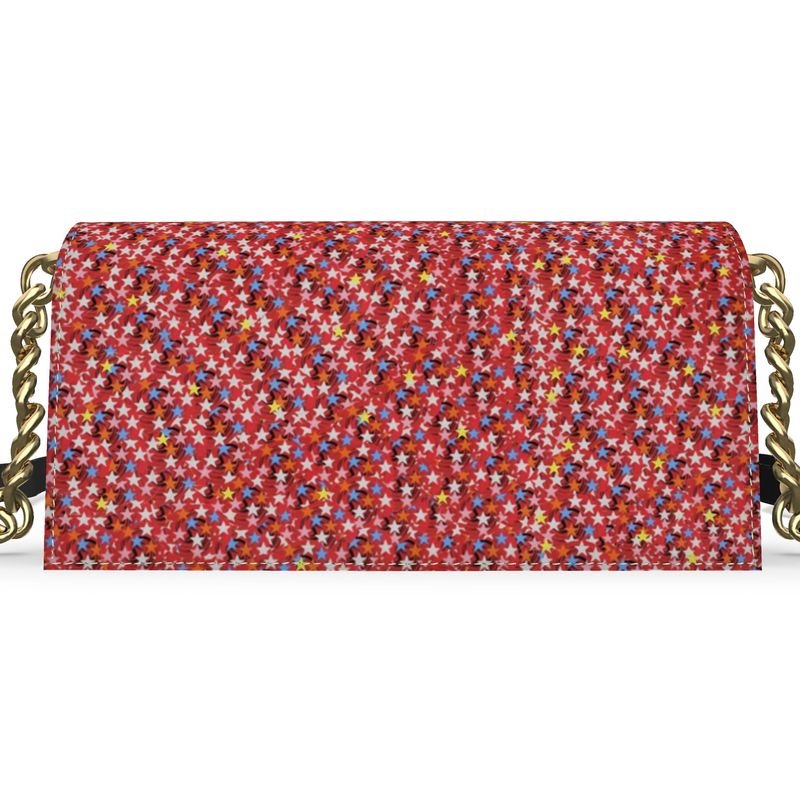 Sac Kenway — Étoilé Rosé Poudré - LimitedTimez® Paris — Capsule d’art Kenway Evening bag Contrado En deux parties