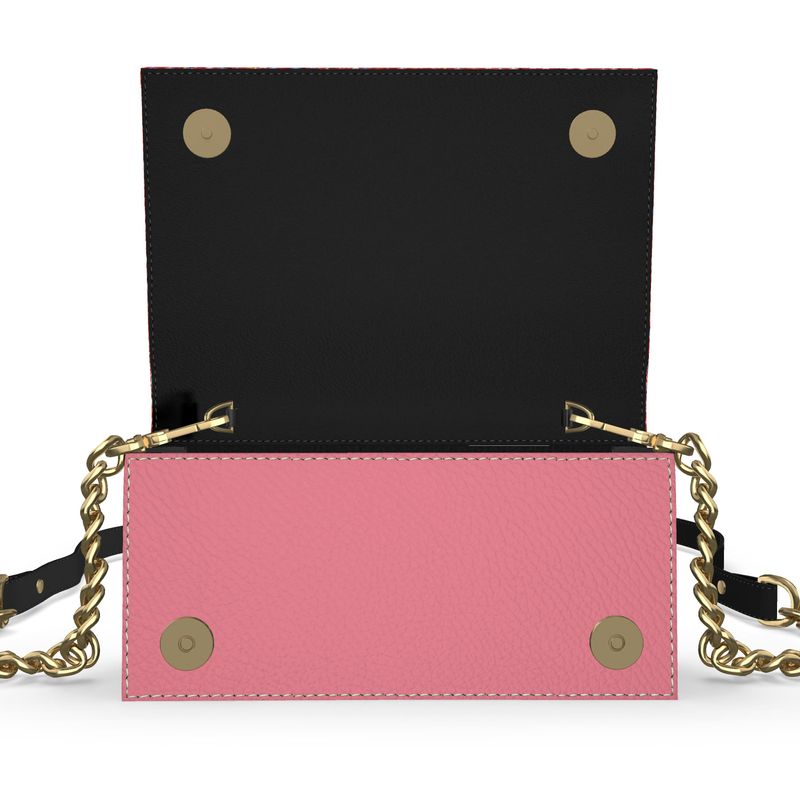 Sac Kenway — Étoilé Rosé Poudré - LimitedTimez® Paris — Capsule d’art Kenway Evening bag Contrado En deux parties