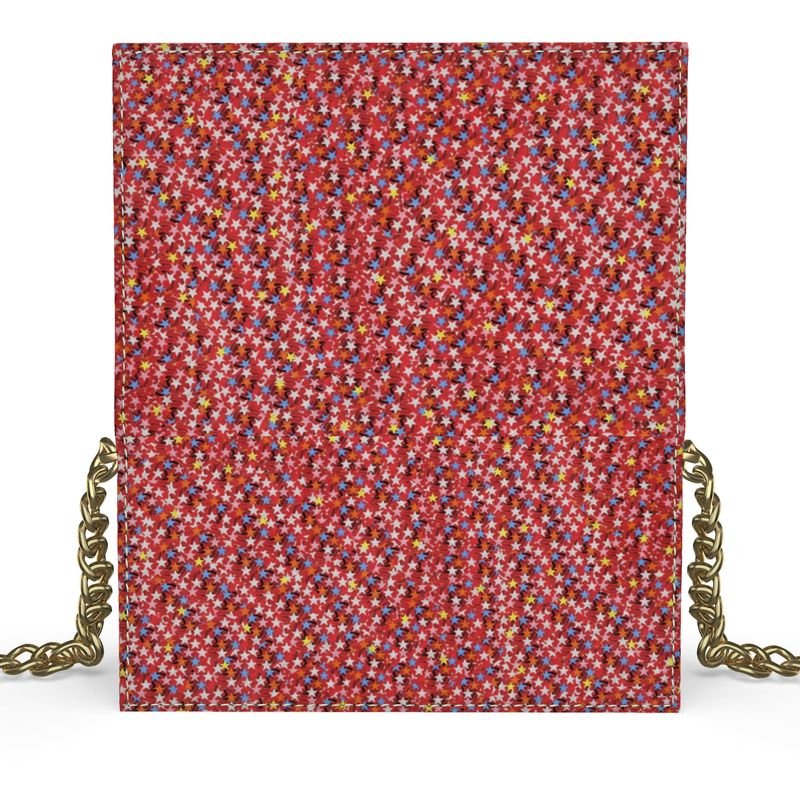 Sac Kenway — Étoilé Rosé Poudré - LimitedTimez® Paris — Capsule d’art Kenway Evening bag Contrado En deux parties